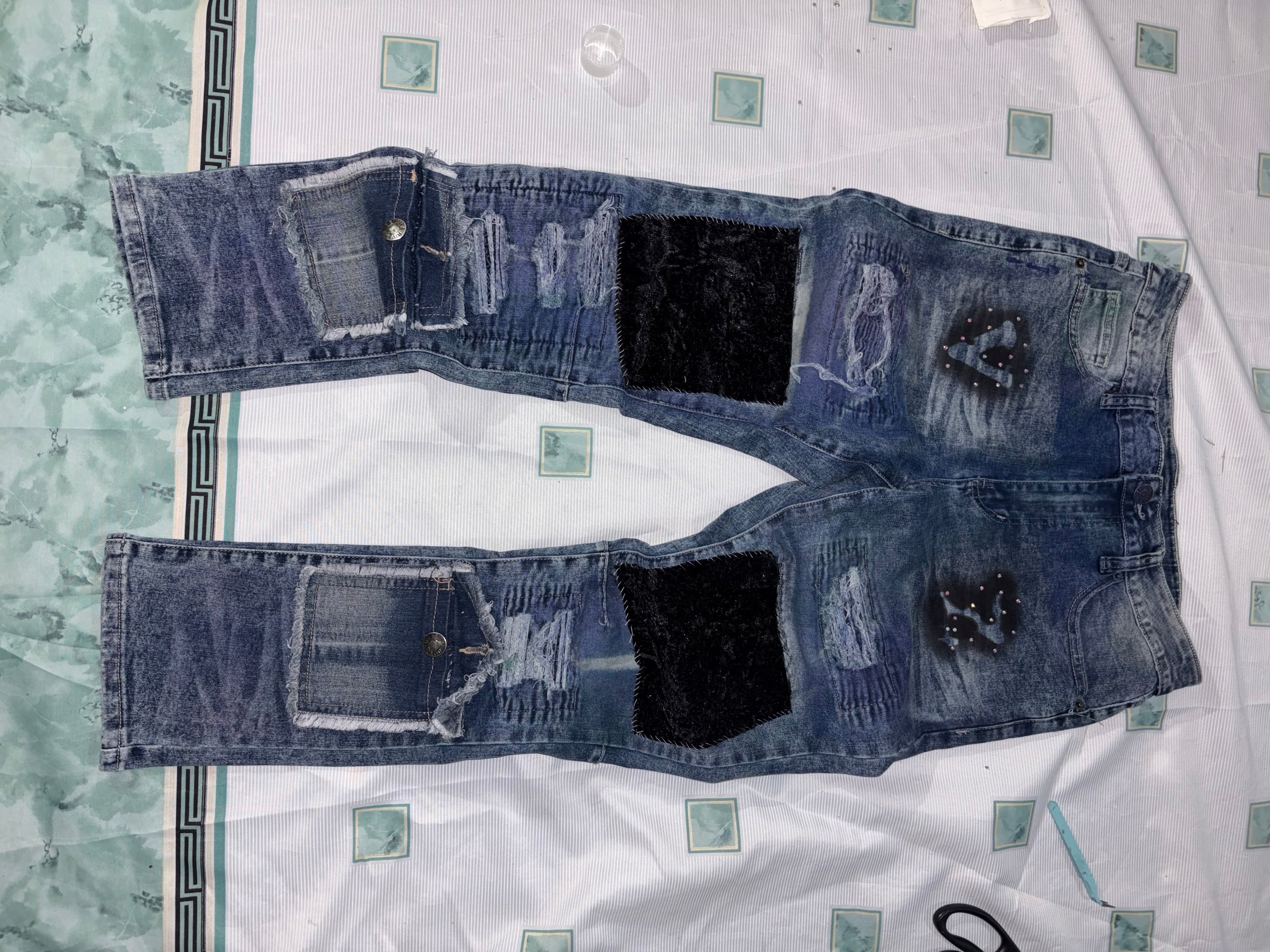 Stacked cargo denim 1:1 (32/34