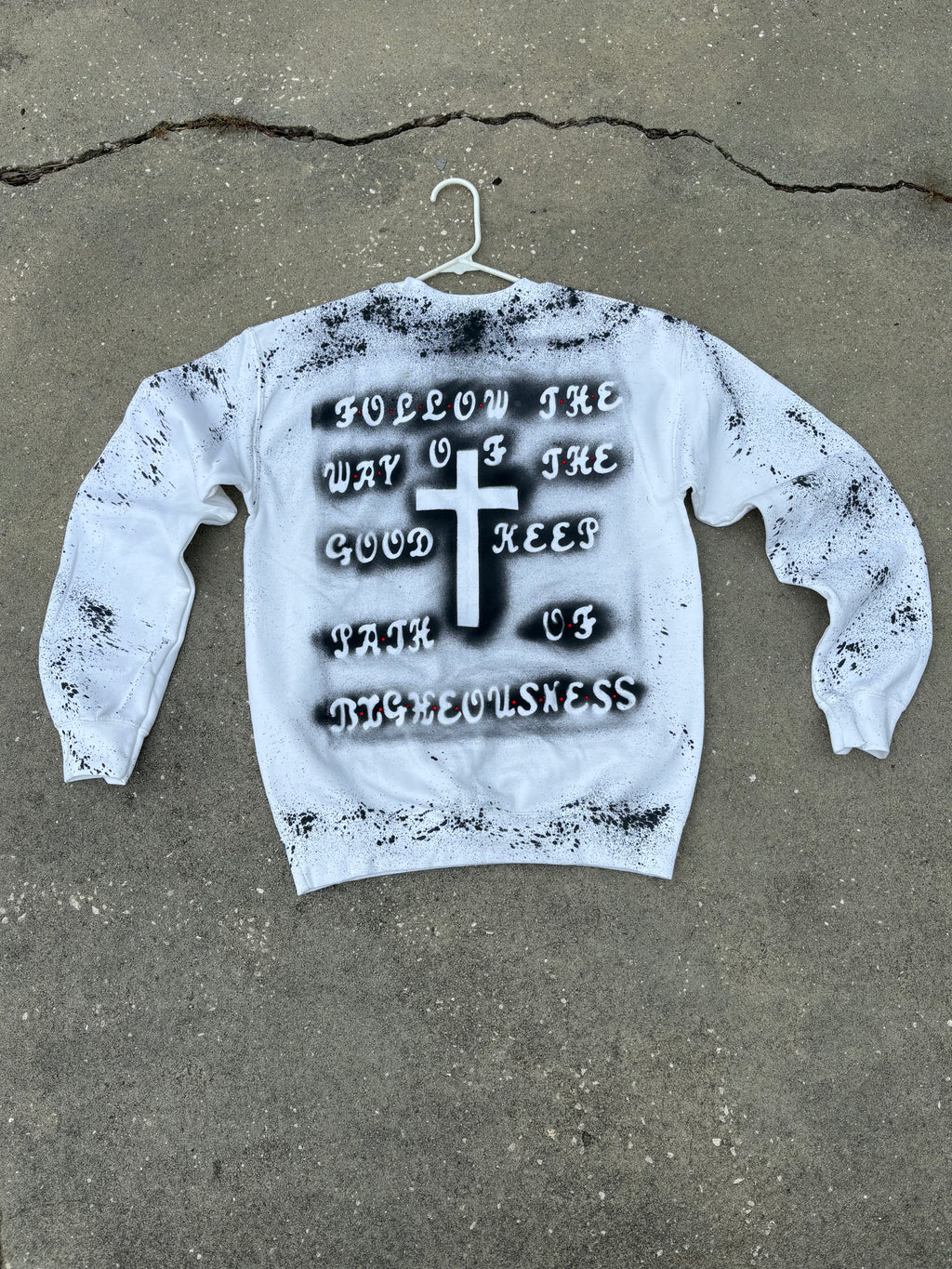 “2:17” Rhinestone Hoodie/Sweatshirt