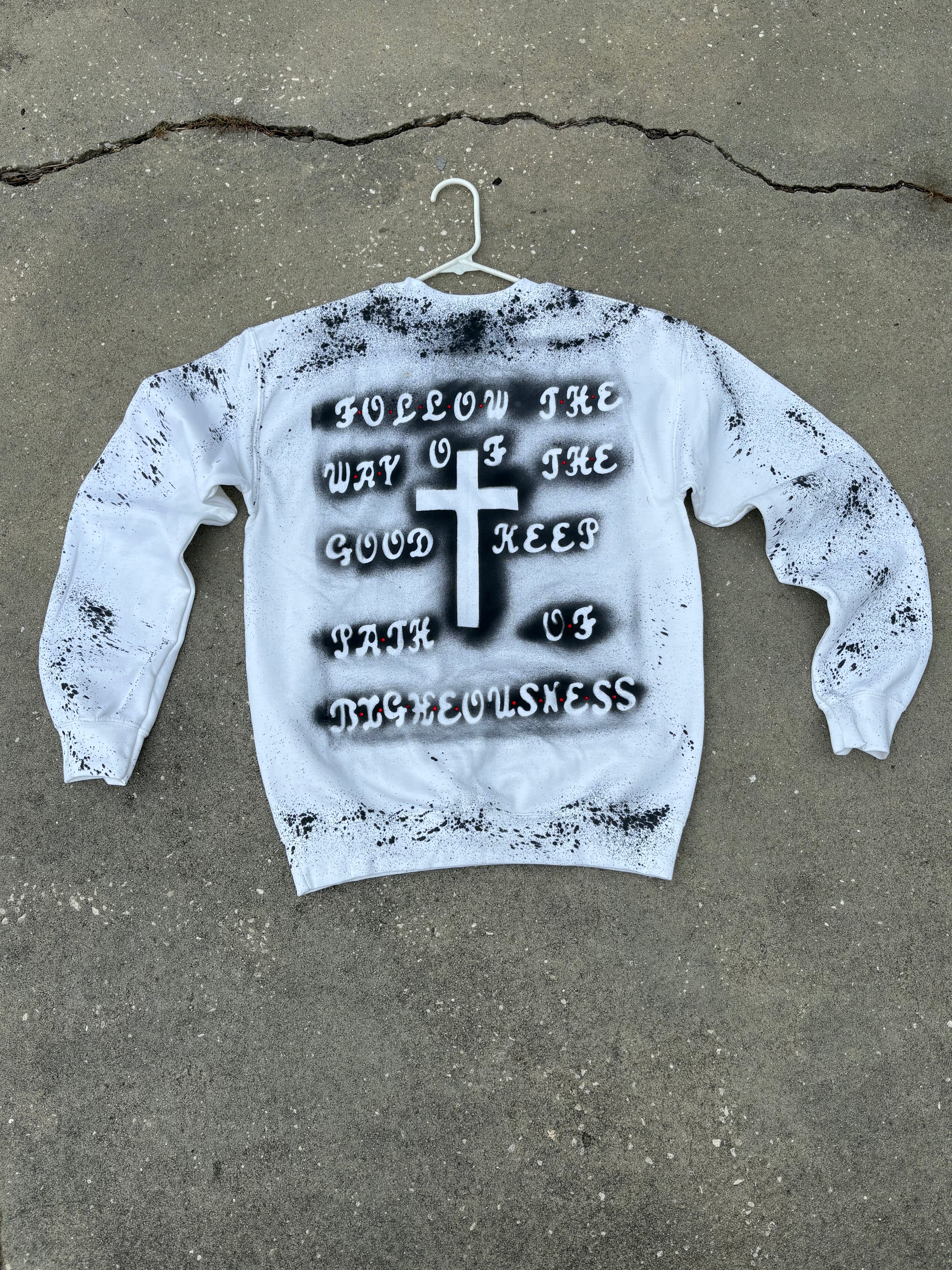 “2:17” Rhinestone Hoodie/Sweatshirt